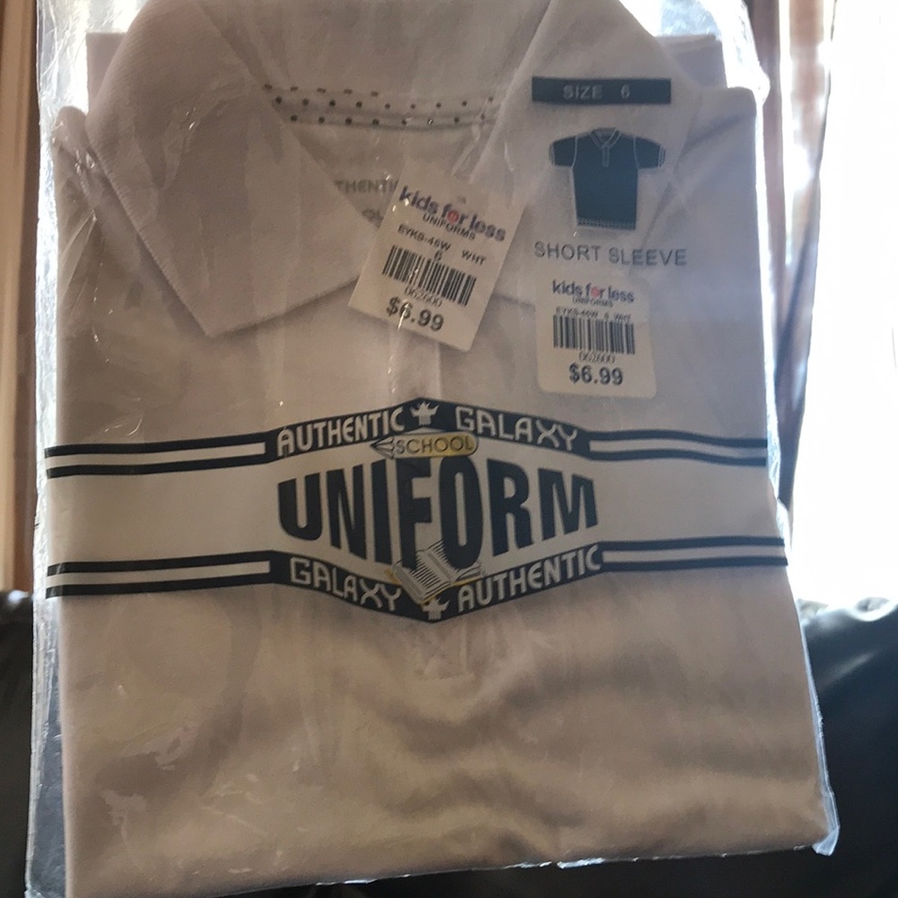 Authentic Galaxy School Uniform Shirt